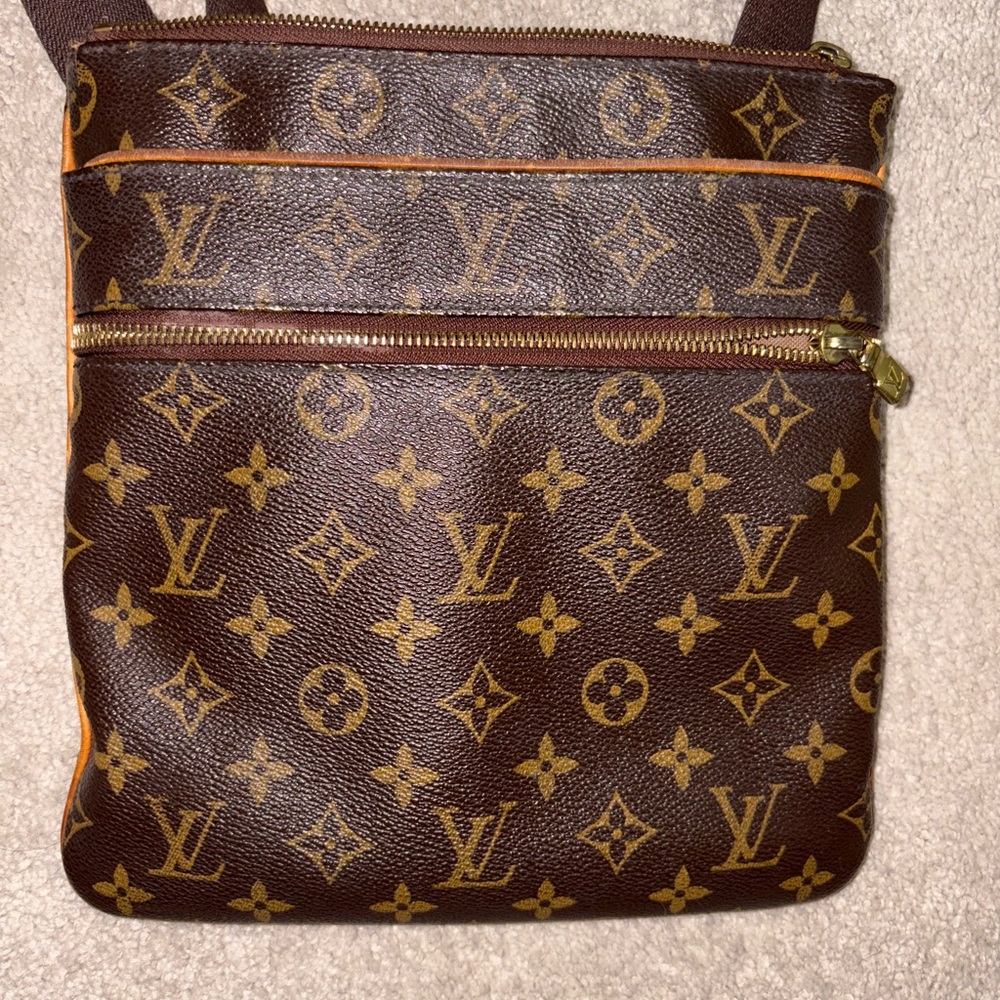 Louis Vuitton Monogram Brown Messenger Bag